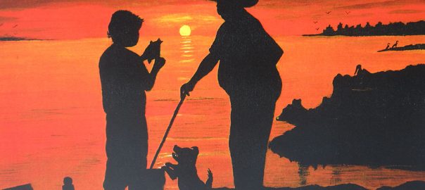 Grandpa Fishing